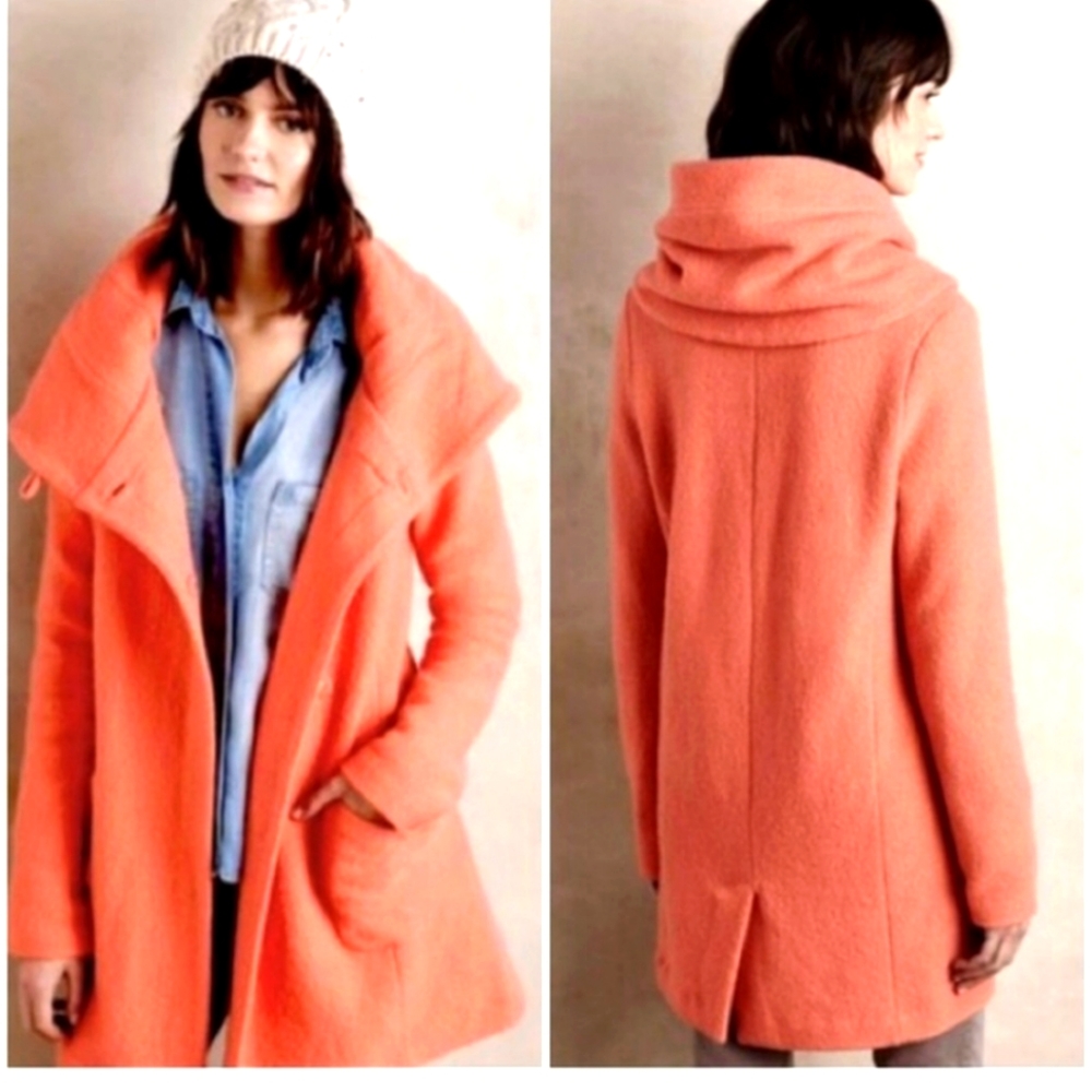 Moth Brand Boiled wool coat